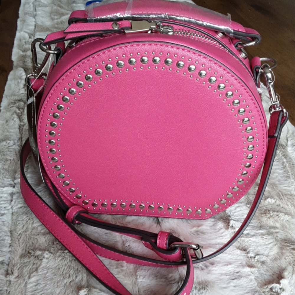 INC Rilie Crossbody Bag BARBIE PINK, NWT